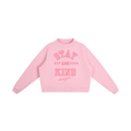 Essential Fleece Mock-Neck Crew Sweatshirt